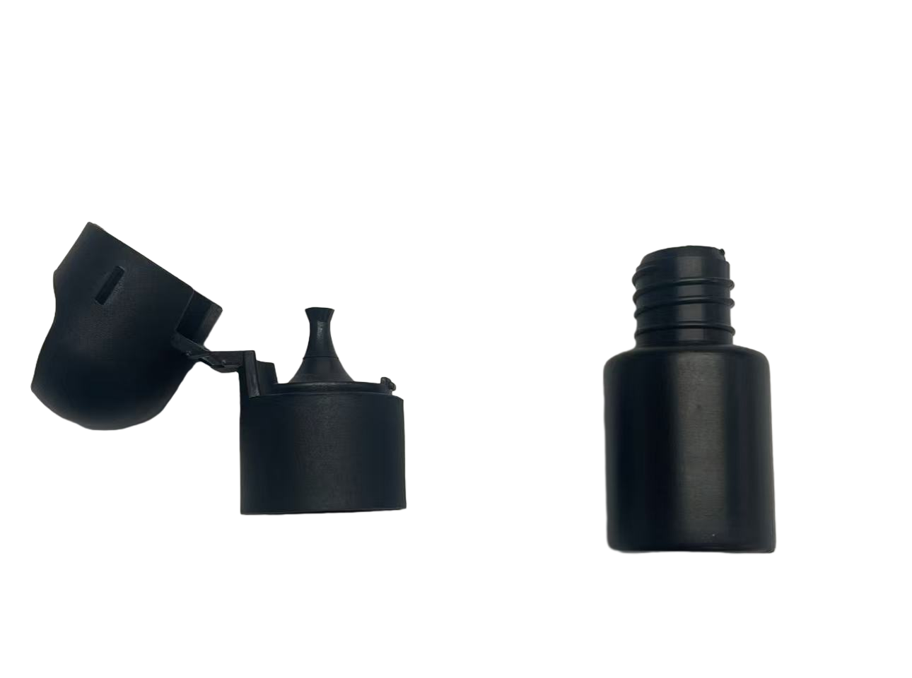 black dental adhesive bottle