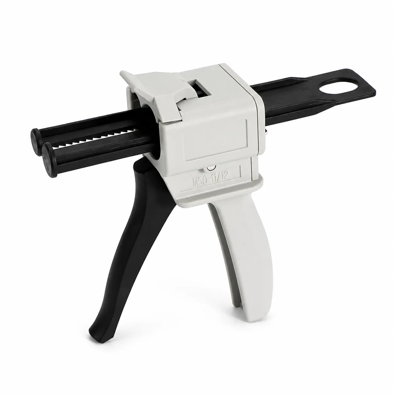 Dental impression material dispensing gun
